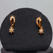 Pair of Earrings Gift Set - First Product of the Golden Peacock Gold Plated Jewellery Set