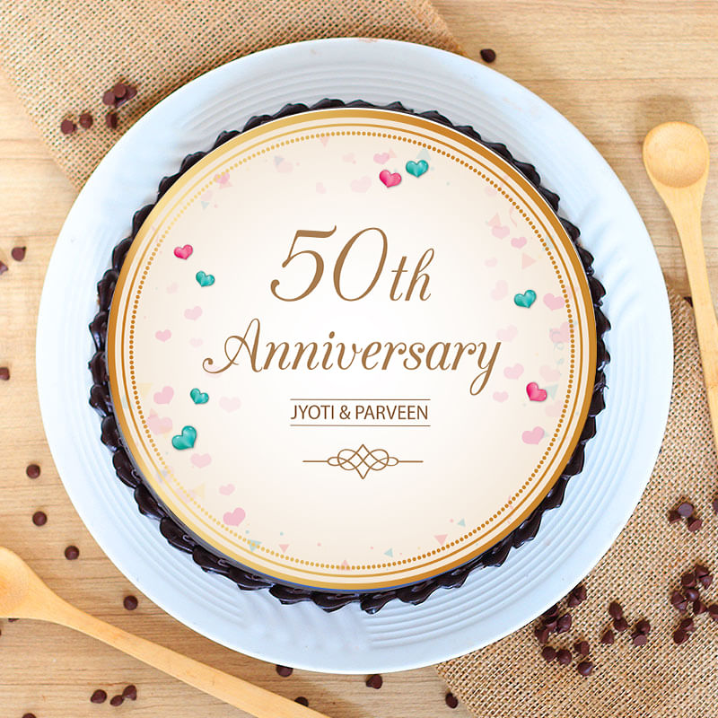 Poster Cake for 50th Anniversary