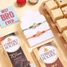 Two Golden Circle Rakhis With Sweet Treats