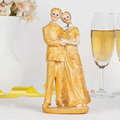 Golden Couple Statue