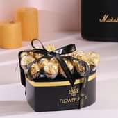 Golden Elegance Choco Box