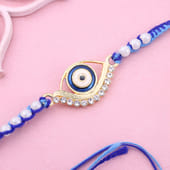 Golden Evil Eye Rakhi