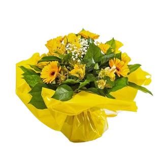 Golden Glow Bouquet Brilliance