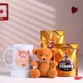 Golden Hugs N Mug Gift Set