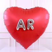 Personalised Heart Balloon Combo