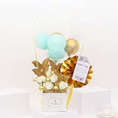 Golden Mothers Day Balloon Box: Balloon Gifts