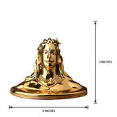 Measurement of Golden Shiva Statue