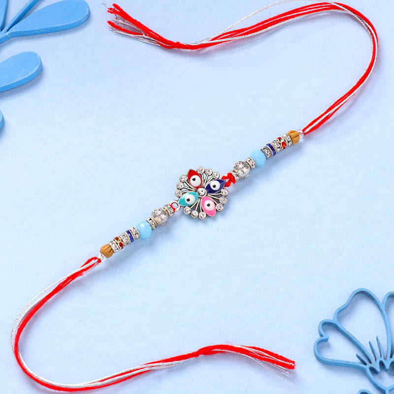 Good Luck Multi Colour Rakhi