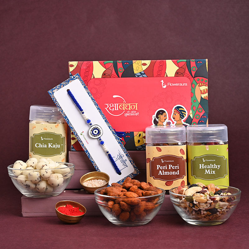Fancy Rakhi for Brother - Joy Chakra Signature Box