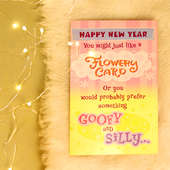 Goofy Or Silly New Year Card: New Year 2023 Greeting Card