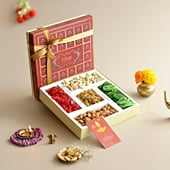 Gourmet Dry Fruits N Nuts Diwali Gift Box