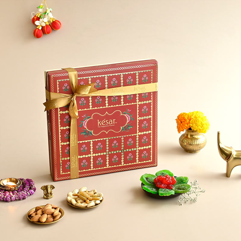 Gourmet Dry Fruits N Nuts Diwali Gift Box