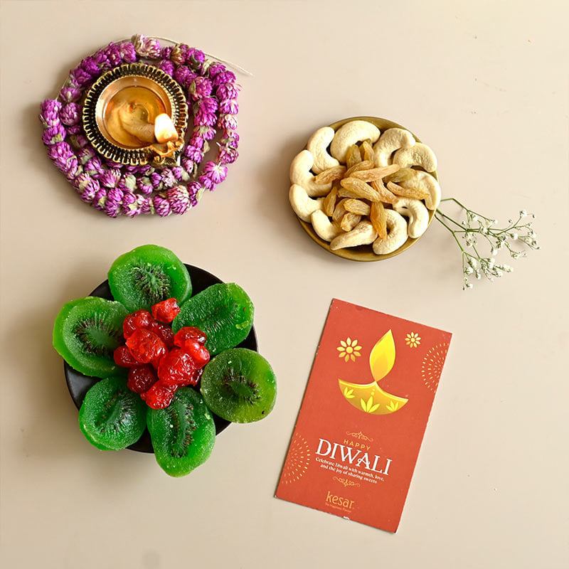 Gourmet Dry Fruits N Nuts Diwali Gift Box