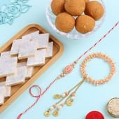 Graceful Bhaiya Bhabhi Rakhis With Festive Sweets