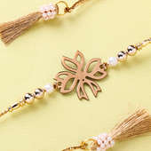 Graceful FlowerAura Signature Rakhi