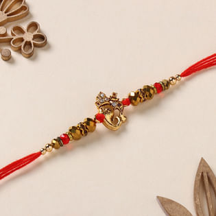 Graceful Ganesha Rakhi