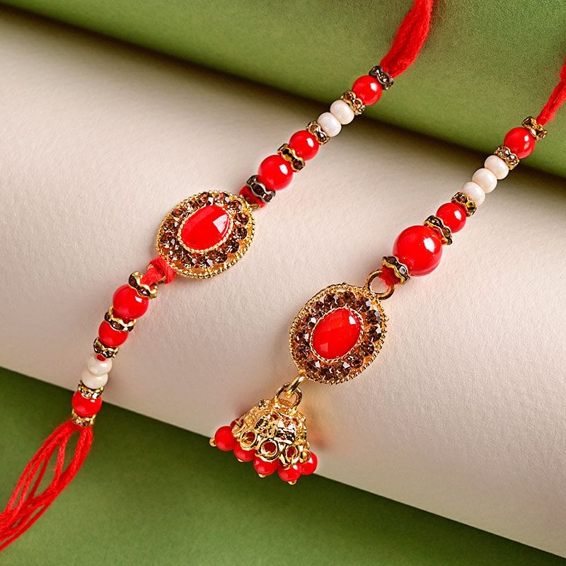 Send Lumba Rakhi Online For Bhaiya bhabhi in India