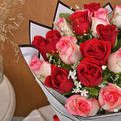 Order Gracious Rose Bouquet for Valentine 