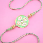 Graciously Green Rakhi