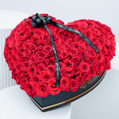 Grandeur Heart Of Crimson Roses