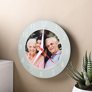 Custom Photo Frame Clock