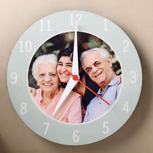 Custom Photo Frame Clock