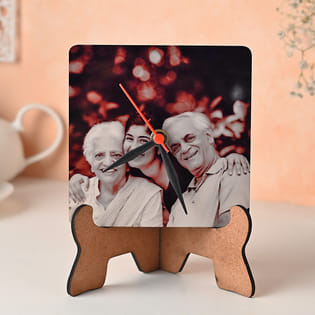 Classy Photo Table Clock