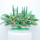 Green Forest Christmas Arrangement