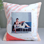 Photo personalised cushion