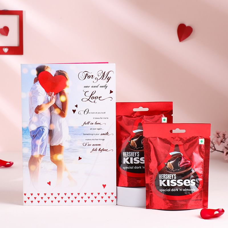 Greeting N Chooclates Love Hamper