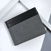 Grey N Black WalletA Premium Wallet With Rfid Protection