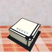 Gucci Themed Fondant Cake