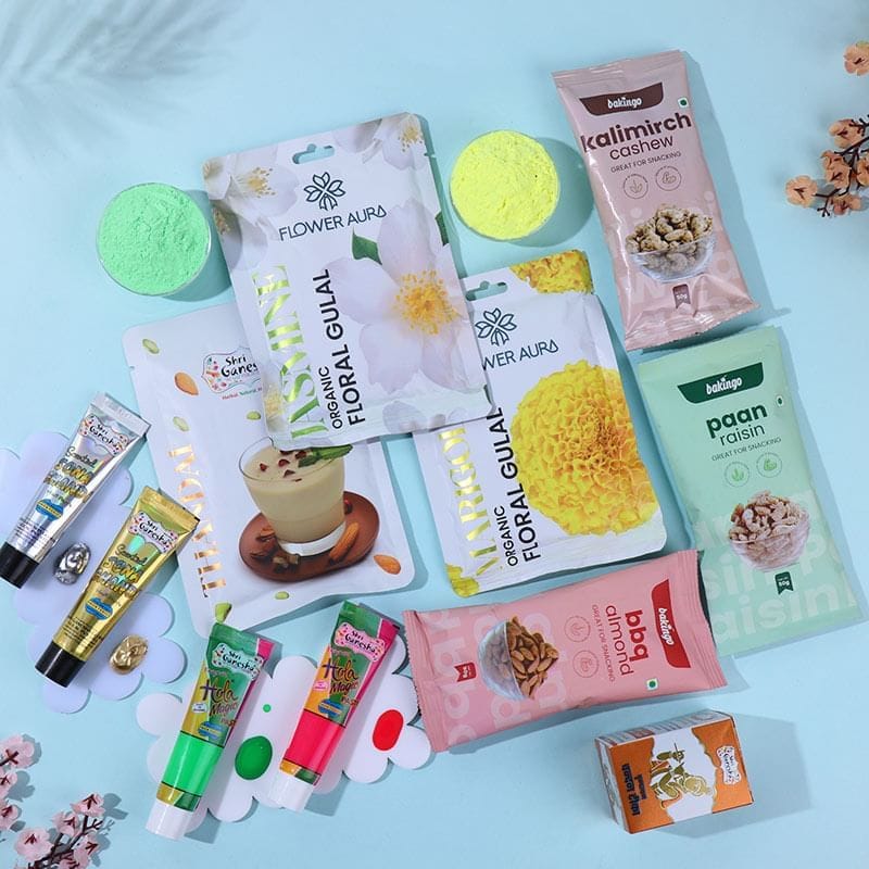 Sweet Hues Of Holi Gift Set