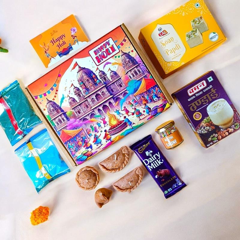 Gulal N Mithaas Holi Treat Hamper
