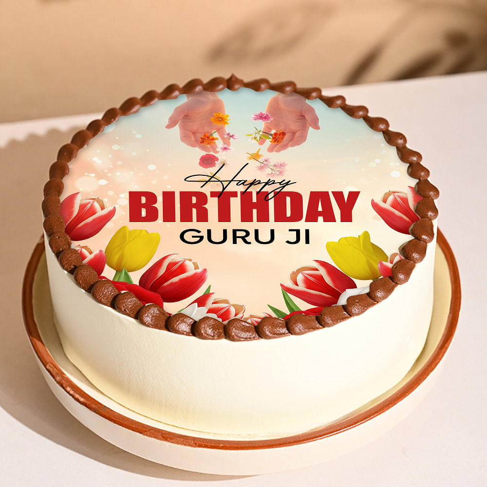 Guru Ji Birthday Cake