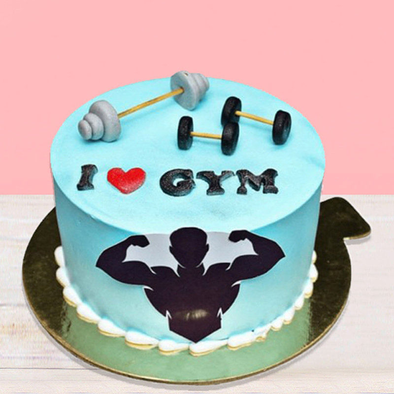 Gym Junkie Cake