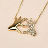 Hand Heart Love Pendant