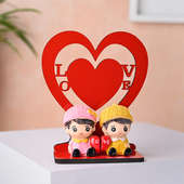 Handmade Choco With Frame N Showpiece Gift For Valentine