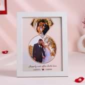 Happily Forever Personalised Photo Frame