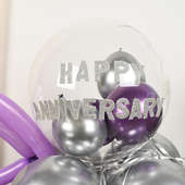 Happy Anniversary Balloon Decor for Anniversary 
