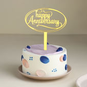 Happy Anniversary Mini Chocolate Cake