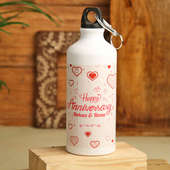 Happy Anniversary Personalized Bottle