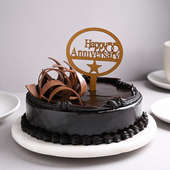 Happy Anniversary Truffle Cake - Order Online