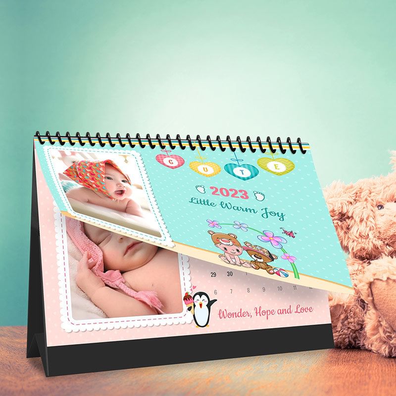 Happy Baby Personalised Calendar