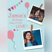 Personalised Happy Birthday E-Cards