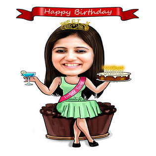 Happy Birthday Caricature