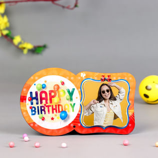 Happy Birthday Tabletop Photo Frame