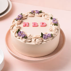 Vanilla Cake for Birthday