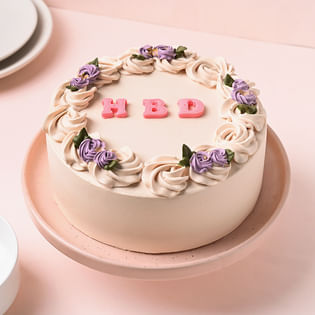 Vanilla Cake for Birthday