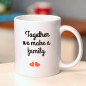 Together Us Family Fathers Day Mugs